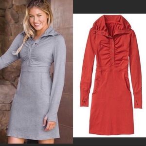 Athleta Cozy Up Popover Tunic Dress